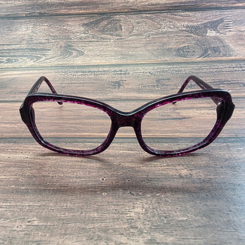 Vogue VO 5086-S Purple Marble Cat Eye Eyeglass Frames 57-17-135 2442/73